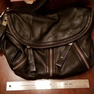 B. Makowsky black shoulder bag